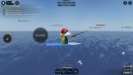 Fishing in the Ocean (Image via Roblox)